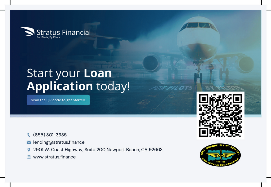 Stratus Financial Student Loan Instructions & QR Code